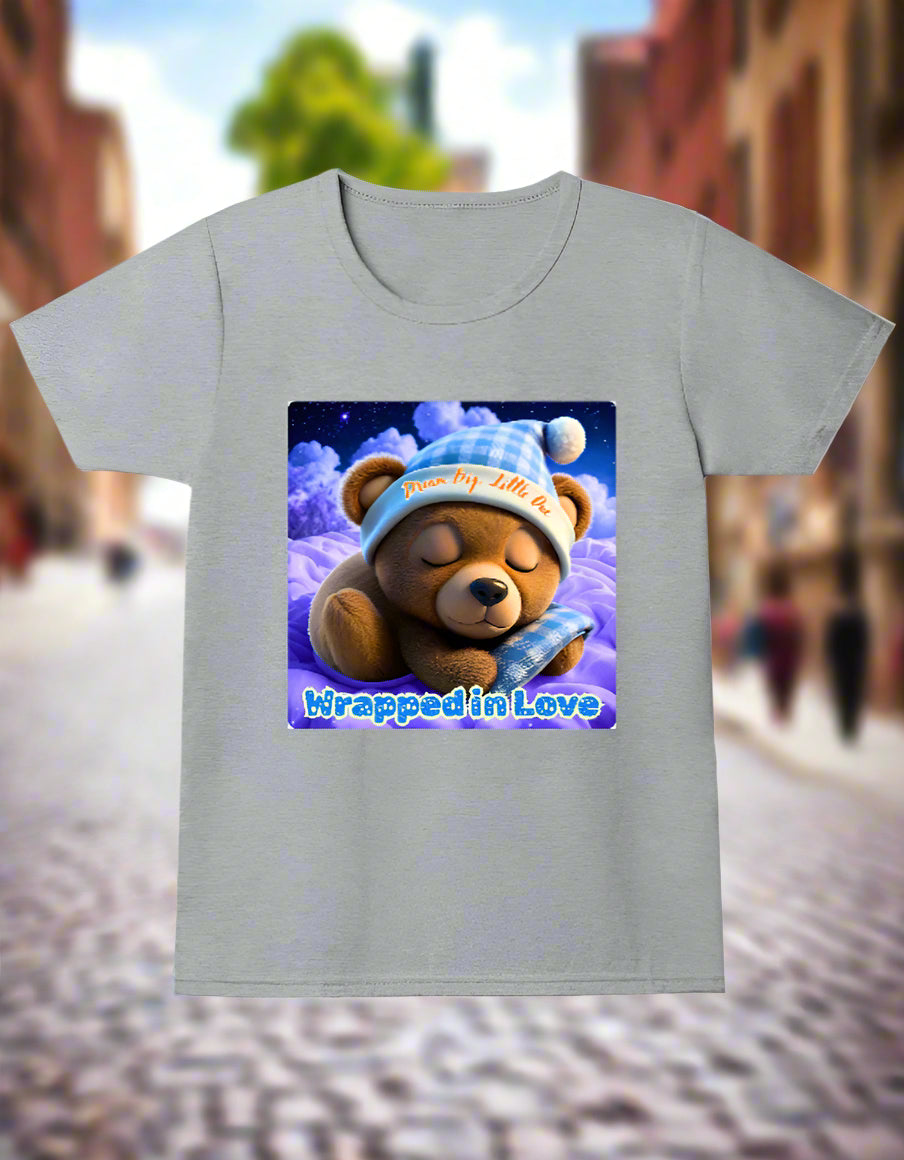 Girls cotton baby bear print t-shirt 5–13 years buy online