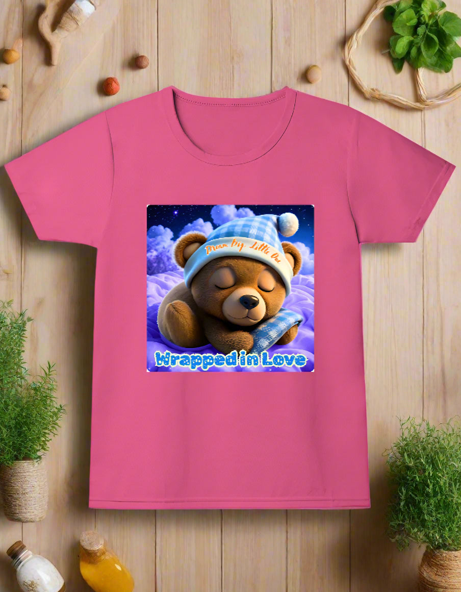 Girls cotton baby bear print t-shirt 5–13 years buy online