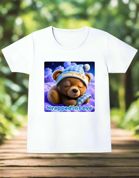 Girls cotton baby bear print t-shirt 5–13 years buy online