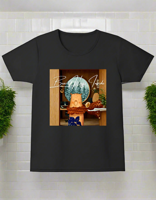 Girls cotton bear print t-shirt 5–13 years buy online