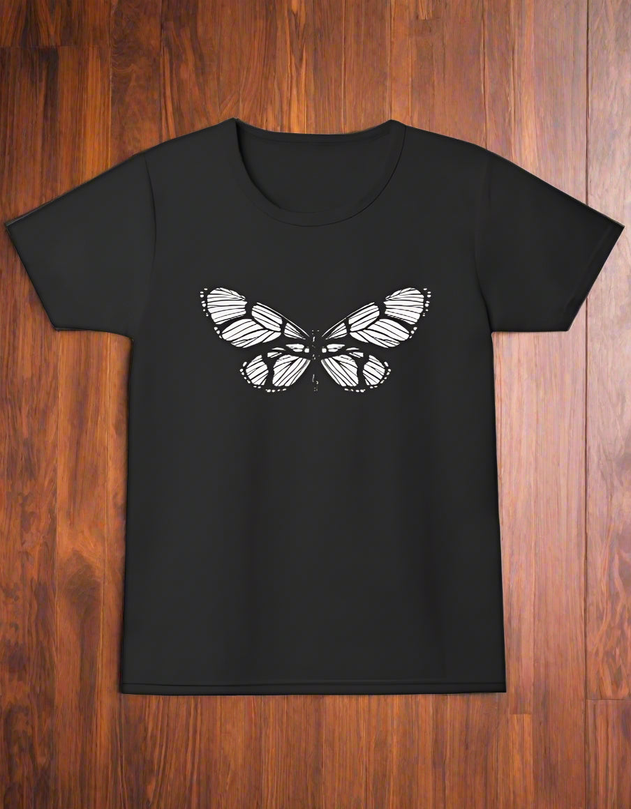 Girls cotton butterfly print t-shirt 5–13 years buy online