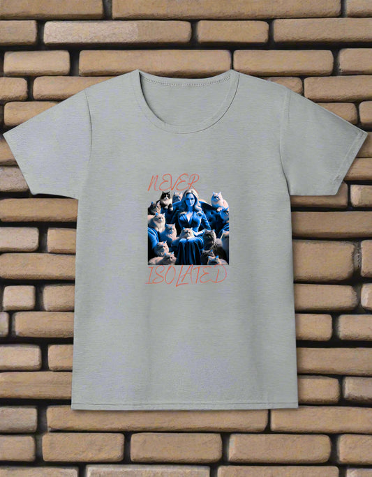 Girls cotton cat print t-shirt 5–13 buy online