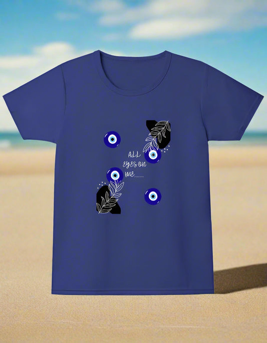 Girls cotton evil eye print t-shirt 5–13 buy online