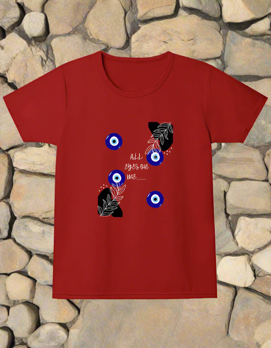 Girls cotton evil eye print t-shirt 5–13 buy online