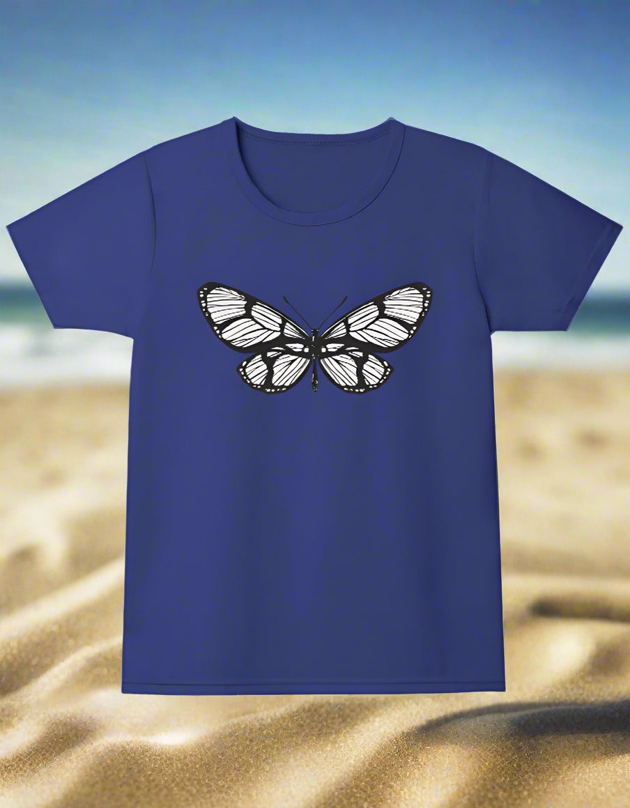 Girls cotton butterfly print t-shirt 5–13 years buy online