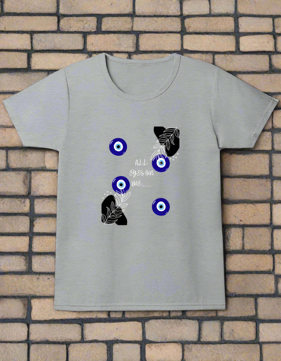 Girls cotton evil eye print t-shirt 5–13 buy online