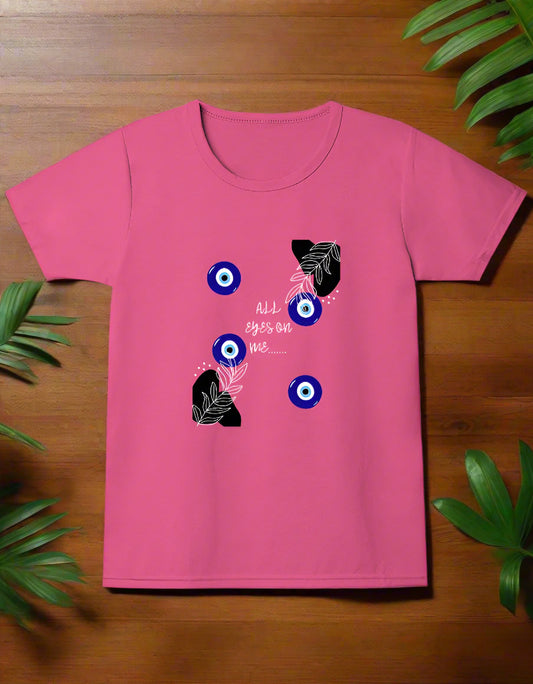 Girls cotton evil eye print t-shirt 5–13 buy online